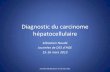 Diagnostic du carcinome hepato cellulaire