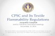CPSC and Its Textile Flammability Regulations