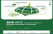 SPIN 2012 Programma con i titoli delle relazioni