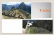 Incas, trabalho de história