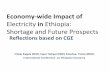 Economy-wide Impact of Electricity Shortage - A CGE Analysis