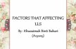 Factors That Affecting LLS