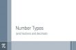 Number types