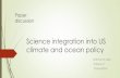 Petes 2014 science integration into us climate and ocean policy discussion