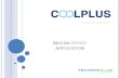 CoolPlus Misting effect application