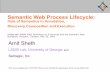Semantic Web Process Lifecycle: Role of Semantics in Annotation, Discovery, Composition and Orchestration