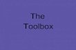 Using The Toolbox