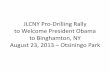 Pro-Drilling Rally to Welcome President Obama to Binghamton