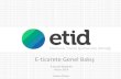 Etid Eticaret Akademisi, E-ticarete Genel Bakış