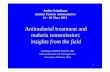 Antimalarial treatment and malaria transmission: insights from the field