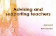 Advising and supporting_teachers