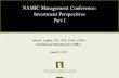 NAMIC Management Conference -  June 2012