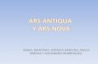 Ars Nova y Ars Antiqua