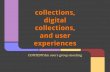 collections, digital collections, and user experiences