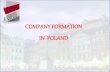 Polish Company Formation