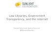 Law libraries, government transparency, and the internet