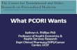 UCSF CER - What PCORI Wants (Symposium 2013)