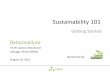 Getting started in sustainability webinar (08 15 11)