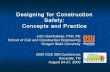 Designing for construction safety concepts and practice
