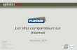 Choisir.com - Les Français et les sites comparateurs - Novembre 2014