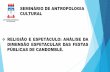 Seminário de Antropologia Cultural: candomblé