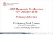 Future of Research Plenary Presentation
