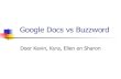 Google Docs Vs Buzzword