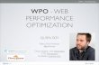 Curso WPO - Web Performance Optimization 2013