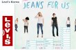 패션 리바이스,  Jeans  For  Us!