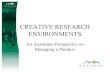 Creative Research Environments