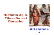aristoteles, filosofía del derecho
