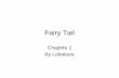 Fairy tail chapitre 1