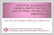 Cortical blindness in preeclemptic patients