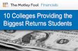 10 Colleges Providing the Biggest Returns Students