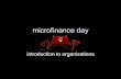 Microfinance org intros