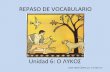 Vocabulario Unidad 6: Ο ΛΥΚΟΣ