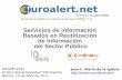 Euroalert: Servicios de información Basados en Reutilización de Información del Sector Público