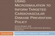 Using Microsimulation to inform Targeted Cardiovascular Disease Prevention Policy DEHMER