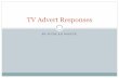 Tv advert responses
