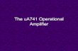 Operational amplifier UA741