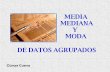 Media Mediana Y Moda De Datos Agrupados