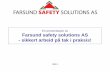 Firma Presentasjon Av Farsund Safety Solutions As