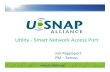 Utility Smart Network Access Port (U-SNAP) Alliance Overview