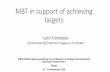 MBT waste management in support of achieving targets of waste framework directive