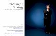 Zero Effort & Connected(ZEC) UI/UX Strategy