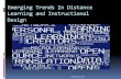 Emerging trends in distance learning and instructional design