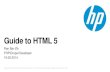 HTML5 for dummies