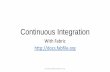 Continuous Integration with Fabric