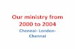 ministries in bangalore city India