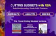 Cutting budgets with results based accountability